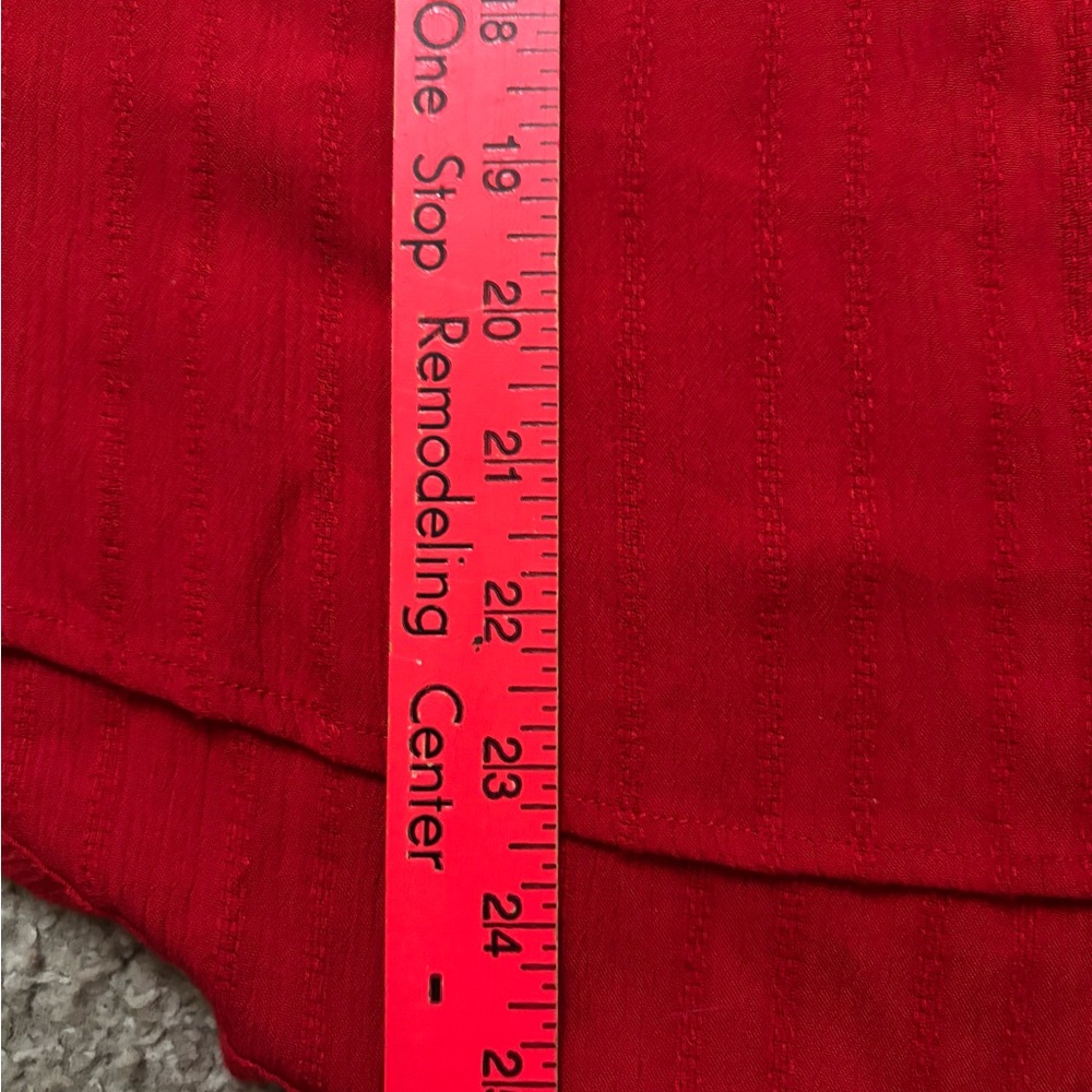 Universal Thread Vibrant Red Top - image 7